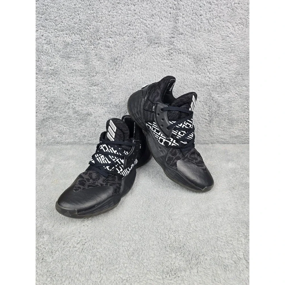 adidas Harden Vol. 4 Core Black Men's Basketball Size 9M